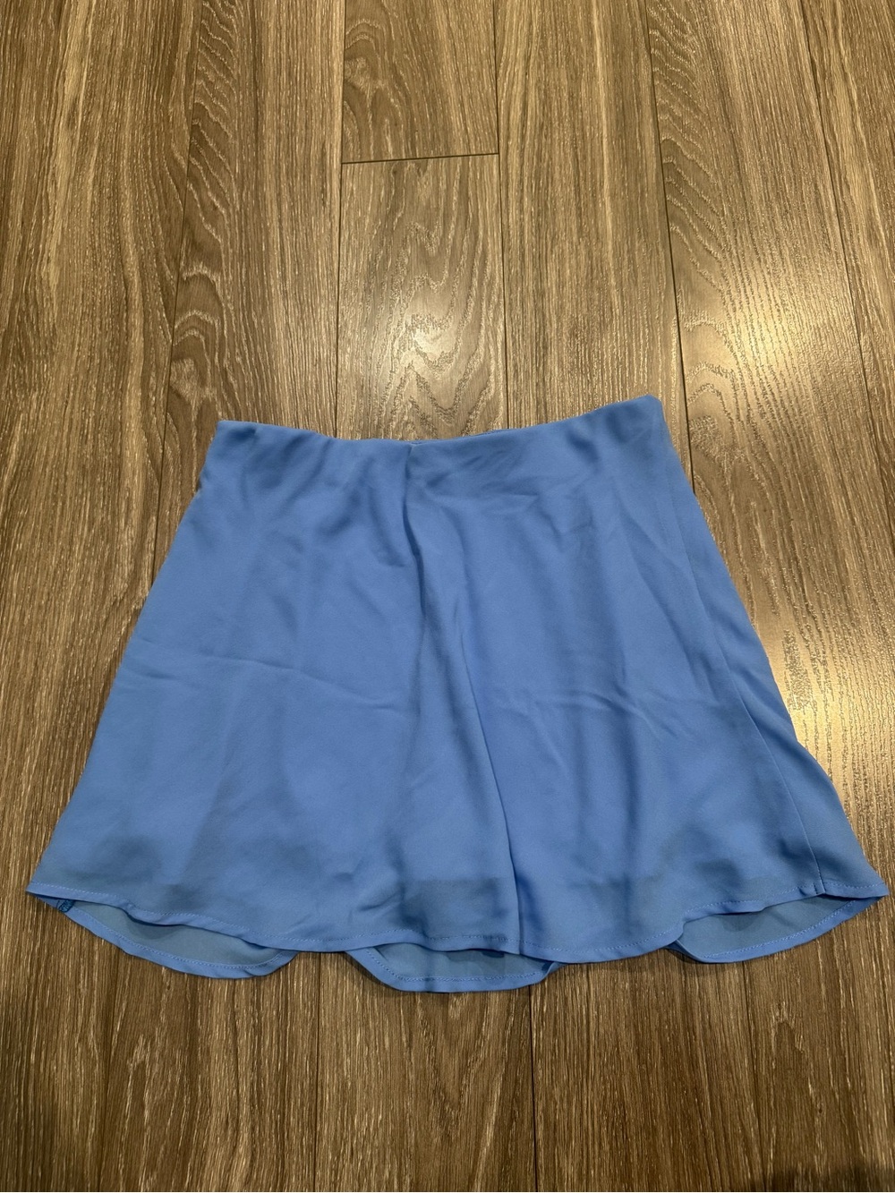 Blue Abercrombie mini skirt